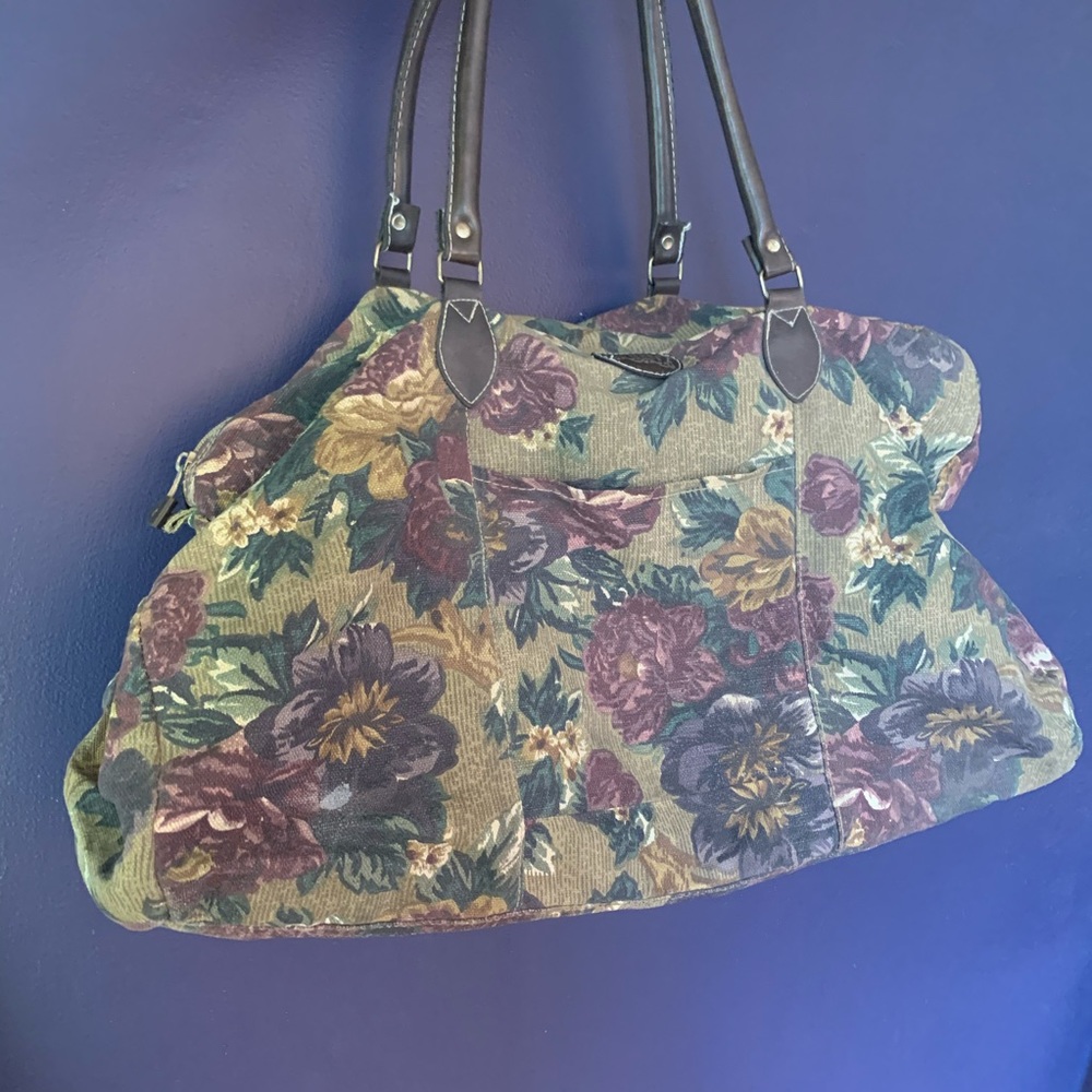 Vintage Floral Bag